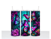 Thumbnail for Stained Glass Butterflies